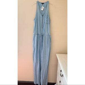 Chambray jumpsuit